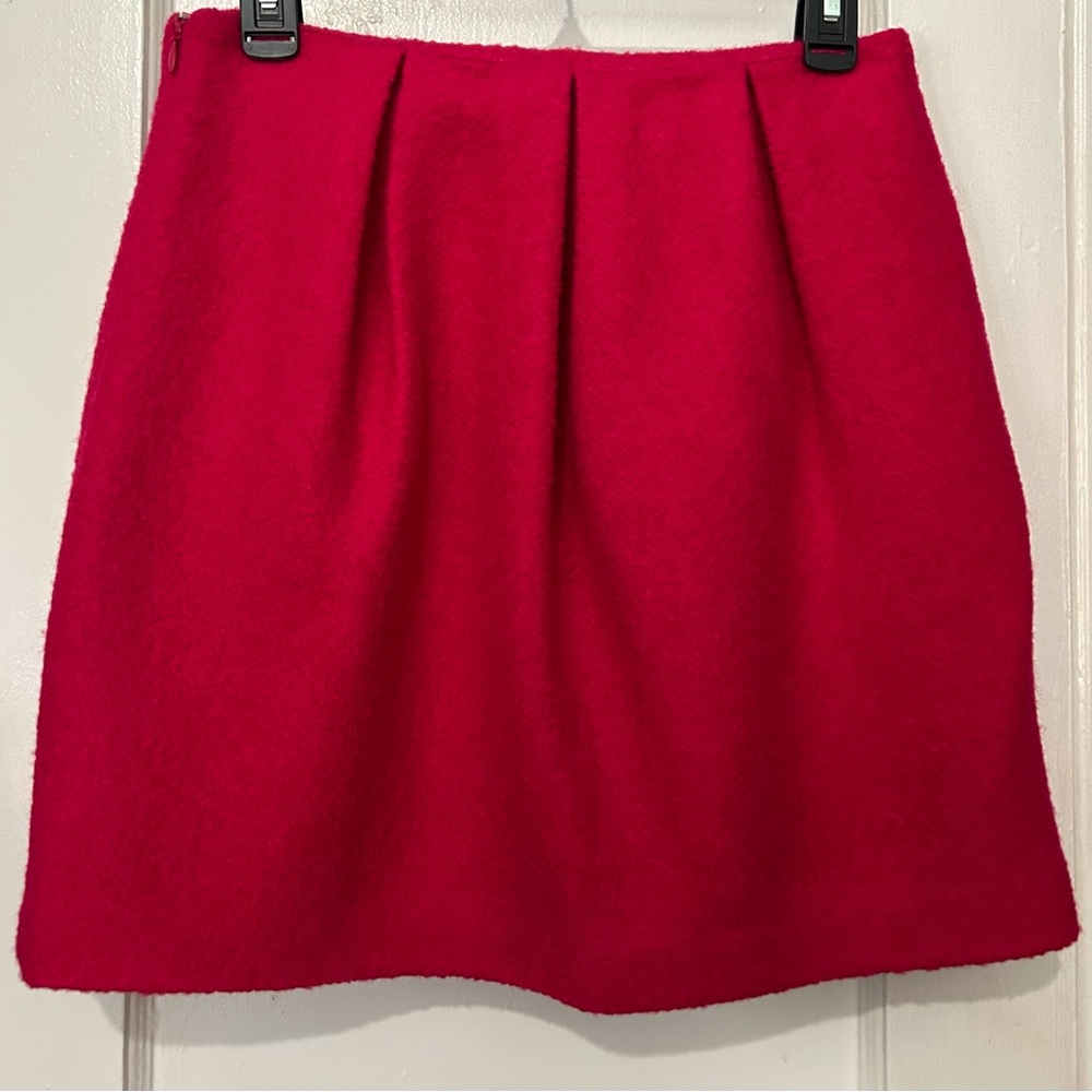 Like New Women’s Joe Fresh skirt wool fully lined hot pink Sz 2